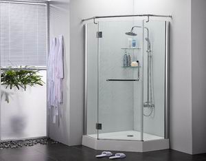 The copper bathroom clamp